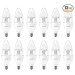 Philips LED Dimmable B11 Clear Candle Light Bulb